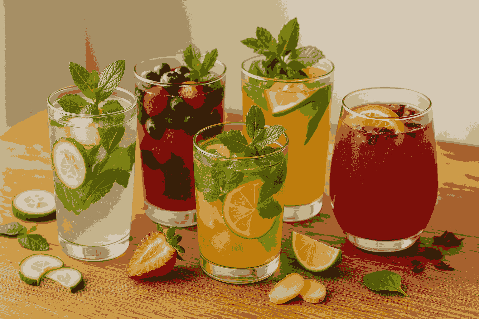 4 Healthy Mocktails Everyone’s Loving Right Now