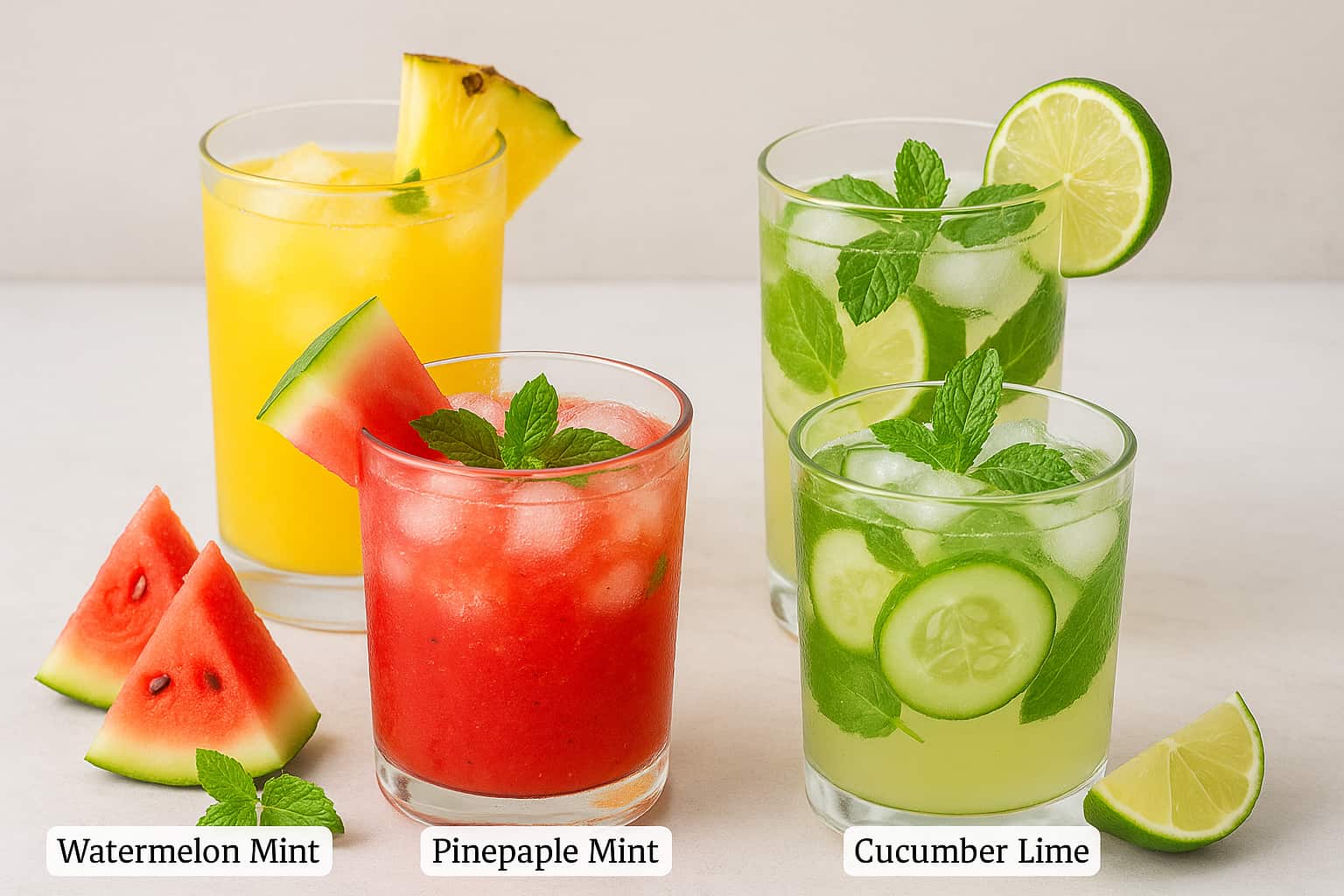 Top 10 Refreshing Mocktails to Try at Home: Best  Non-Alcoholic Drink Ideas