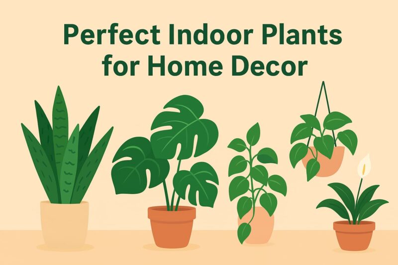 How to Choose the Perfect Indoor Plants for Your Home Decor