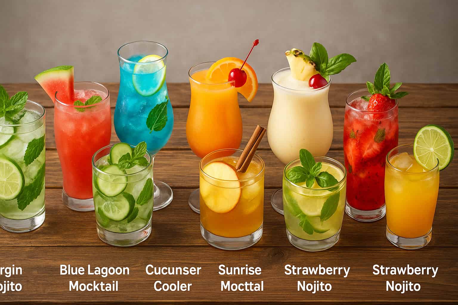 virgin mojito mocktail watermelon cooler drink blue lagoon non alcoholic cucumber mocktail recipe sunrise mocktail orange juice apple fizz cinnamon drink virgin pina colada tropical lemon basil cooler mocktail strawberry nojito recipe mango mule non alcoholic