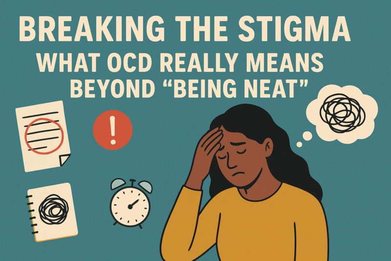 Breaking the Stigma: What OCD Really Means Beyond “Being Neat”