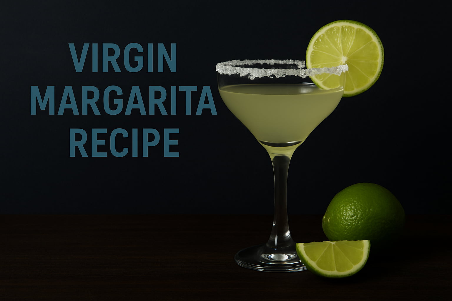Virgin Margarita Cocktail Recipe – Easy & Refreshing Mocktail
