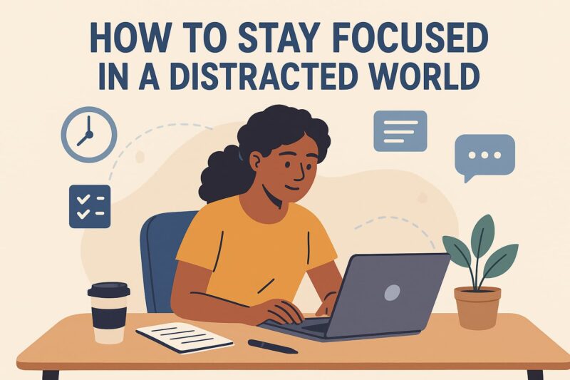 How to Stay Focused in a Distracted World