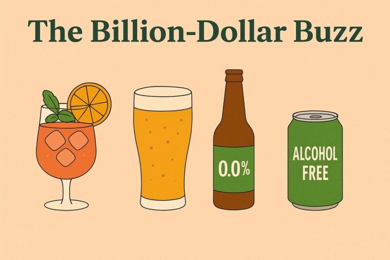 The Billion-Dollar Buzz: Inside the Booming Non-Alcoholic Beverage Market
